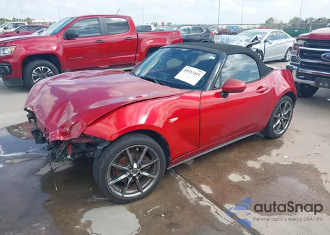 2016 Mazda Mx-5 Miata Grand Touring z USA, uszkodzony, nr VIN JM1NDAD73G0111949